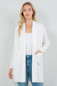 Wicket Dental Hem Cardigan
