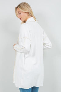 Wicket Dental Hem Cardigan