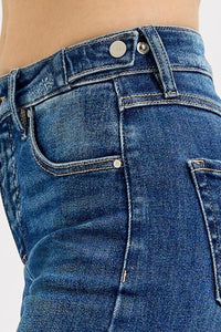 Cropped Wide Leg Denim