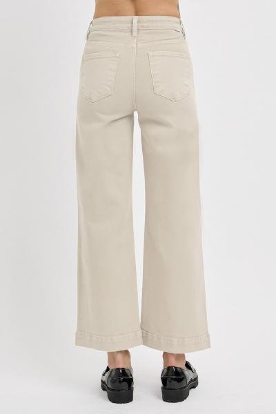 High Rise Center Seam Denim