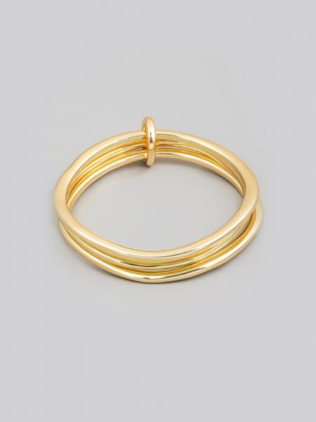 Gathered Bangles Bracelet