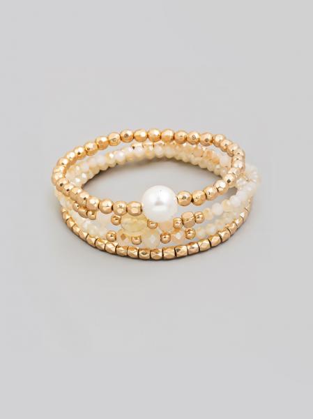 Maria Mixed Bead Bracelets