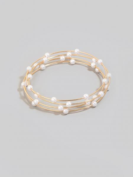 Loretta Pearl Mix Bracelets