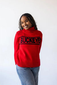 Buckeyes Turtleneck Sweater