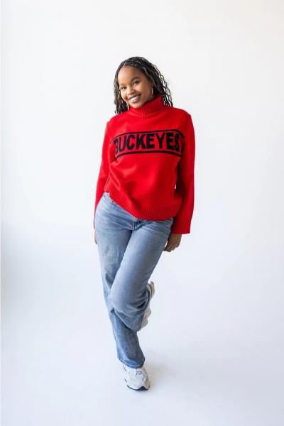 Buckeyes Turtleneck Sweater
