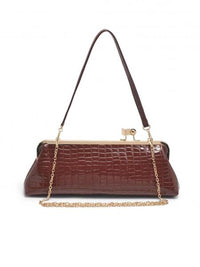 Laval Embossed Clutch