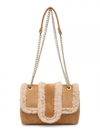 Dame Shearling Crossbody