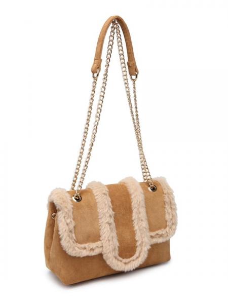 Dame Shearling Crossbody