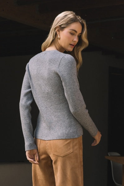 Beekman Ribbed Cardigan