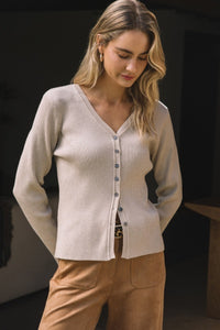 Beekman Ribbed Cardigan