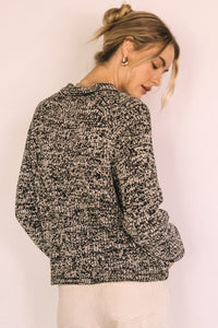 Mottled Chenille Sweater