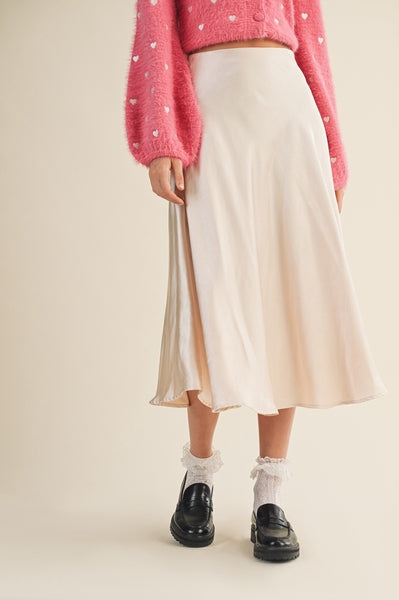 Rialto Satin Skirt