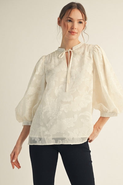 Ivory Hathaway Top