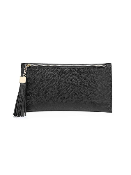 Marie Zipper Wallet Black
