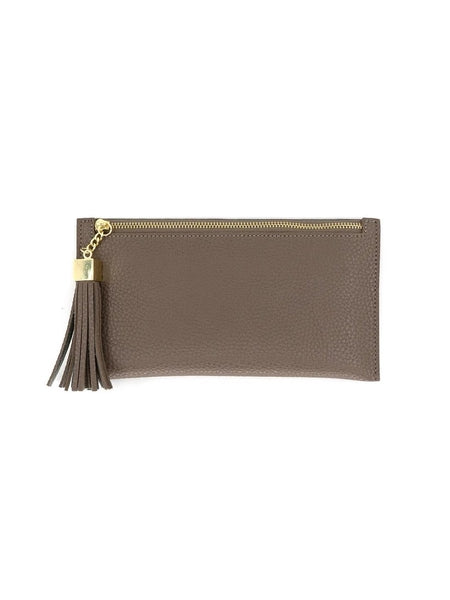 Marie Zipper Wallet Taupe