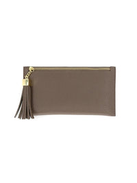Marie Zipper Wallet Taupe