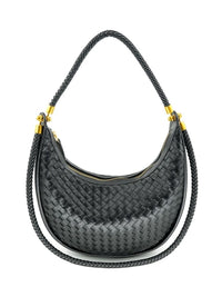 Sillery Woven Hobo Bag Large