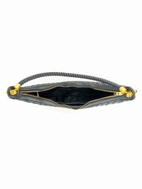 Sillery Woven Hobo Bag Large