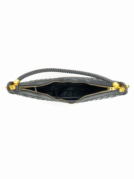 Sillery Woven Hobo Bag Large