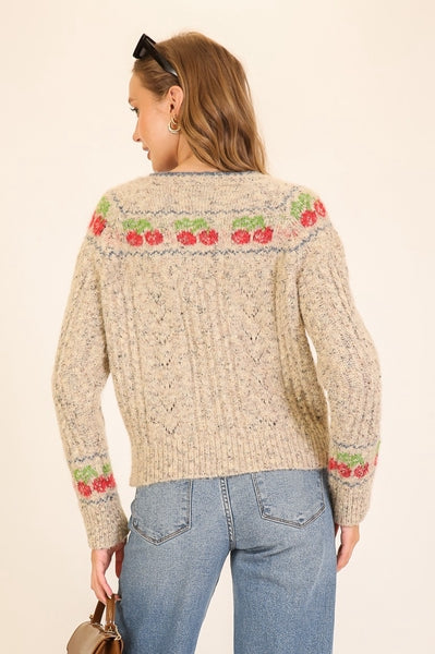Sweet Cherry Cardigan