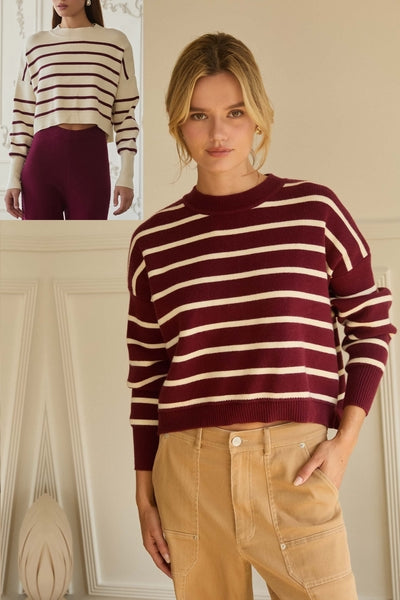 Marylebone Striped Sweater