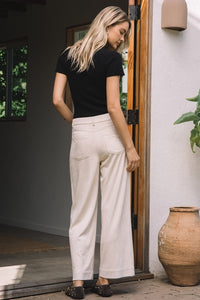 Faux Suede Trousers