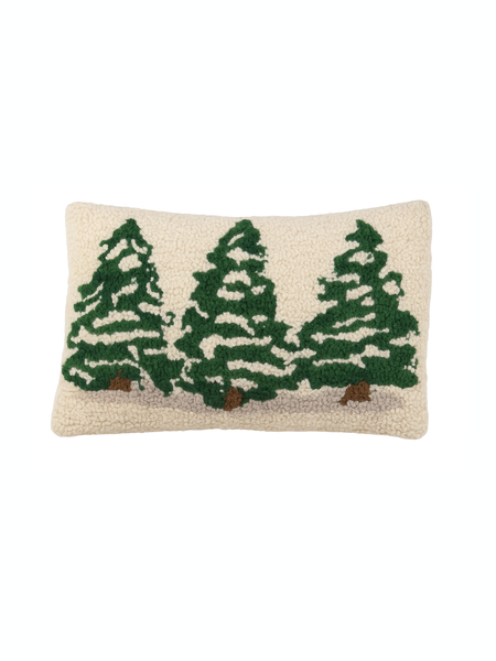 8x12 Pine Trees Hook Pillow