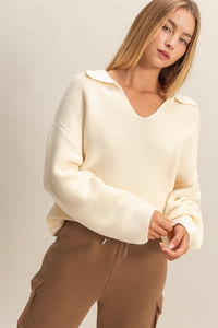 Addison Cotton Blend Sweater