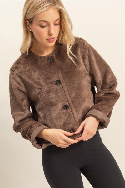 Gladys Faux Mink Coat