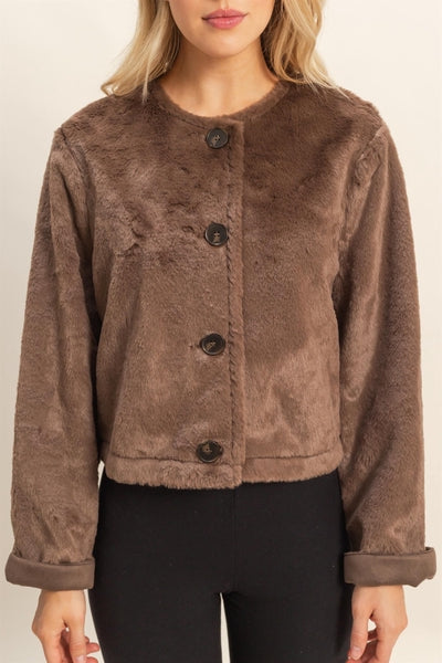 Gladys Faux Mink Coat