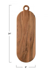 8x24 Acacia Wood Cutting Board