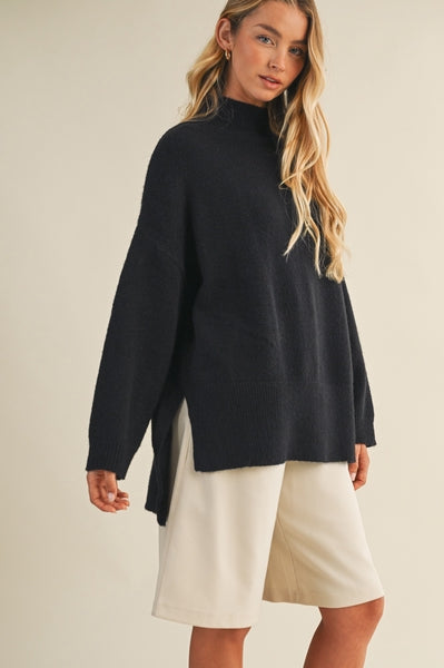Moxy Mock Neck Sweater