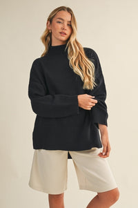 Moxy Mock Neck Sweater