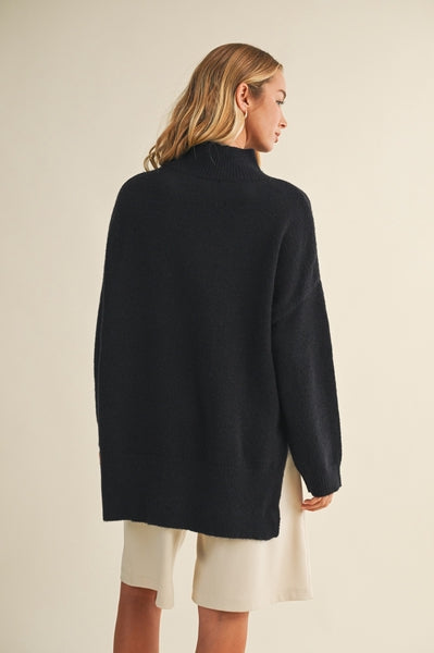 Moxy Mock Neck Sweater