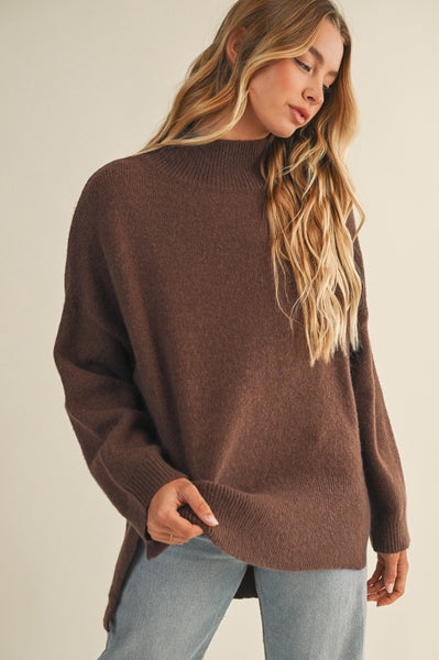 Moxy Mock Neck Sweater