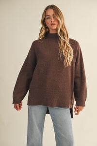 Moxy Mock Neck Sweater
