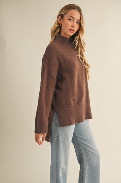 Moxy Mock Neck Sweater