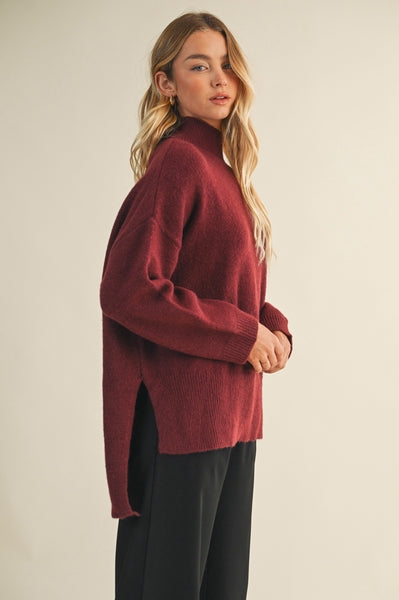Moxy Mock Neck Sweater