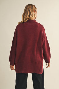 Moxy Mock Neck Sweater