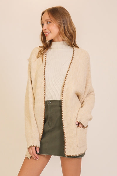 Killarney Edge Stitch Cardigan