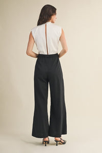 Cowl Neck Jumpsuit
