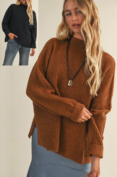 Bismarck Mock Neck Sweater