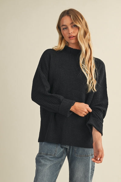 Bismarck Mock Neck Sweater