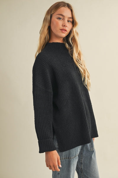 Bismarck Mock Neck Sweater