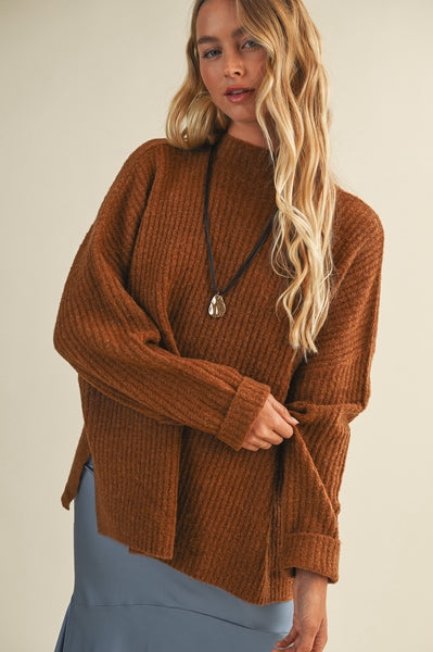 Bismarck Mock Neck Sweater