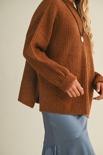 Bismarck Mock Neck Sweater