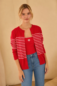 Barnette Striped Cardigan