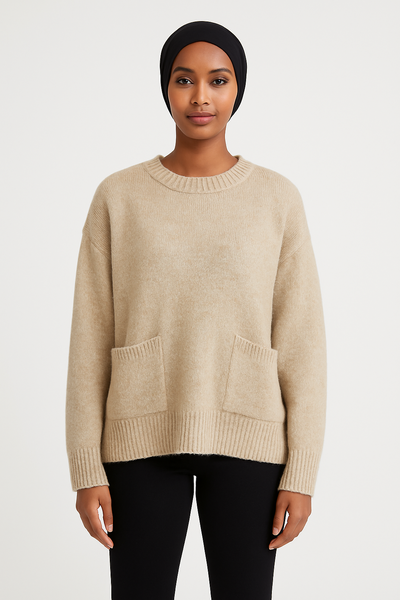 Walnut Pocket Sweater