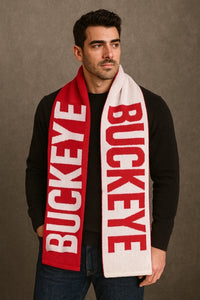 Buckeye Knit Scarf
