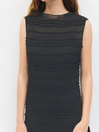 Sarabella Crinkle Dress w/ Slip